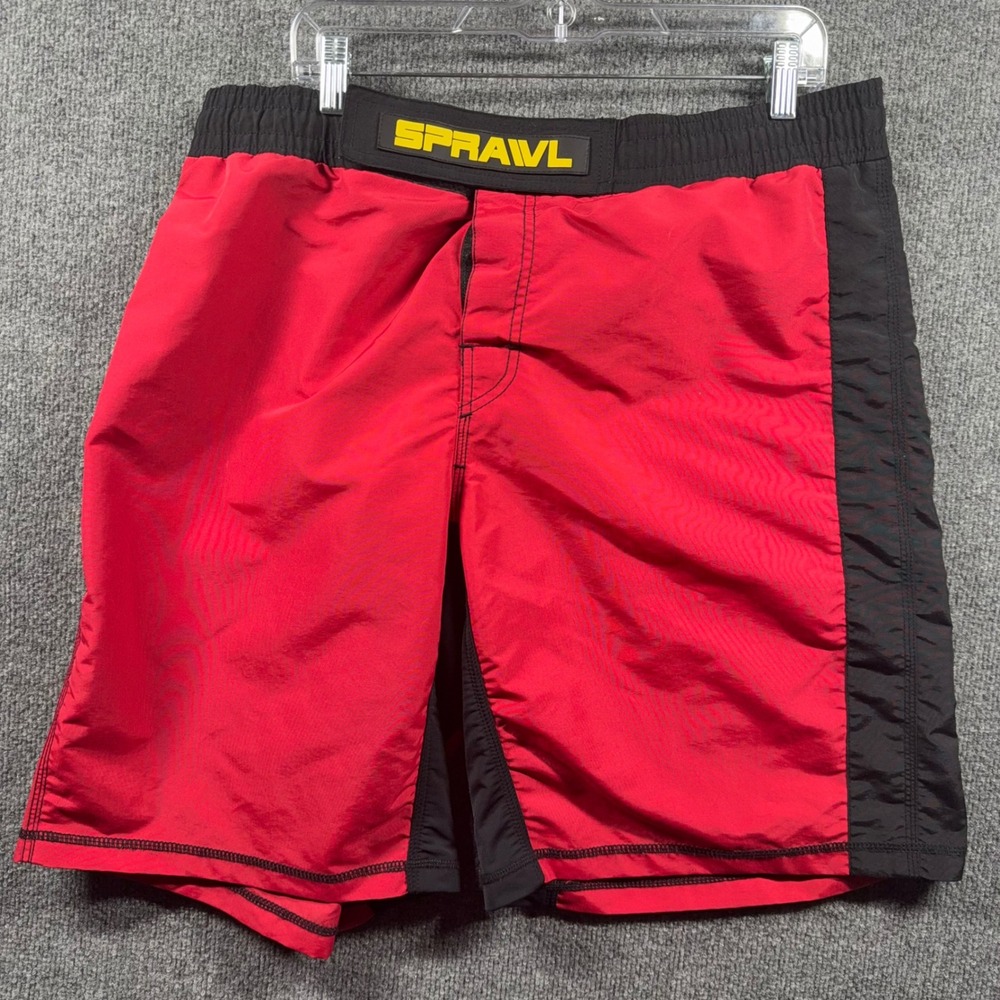 Sprawl Fight Shorts Mens 42 Co MMA Grappling Shorts Loose Fit Training
